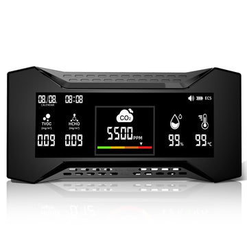 CAREFOR Air-Guardian CF-20 PRO Air Quality Detector for CO2, PM2.5, PM10, TVOC, HCHO, AQI, Temp, Humidity(Pre-Order)